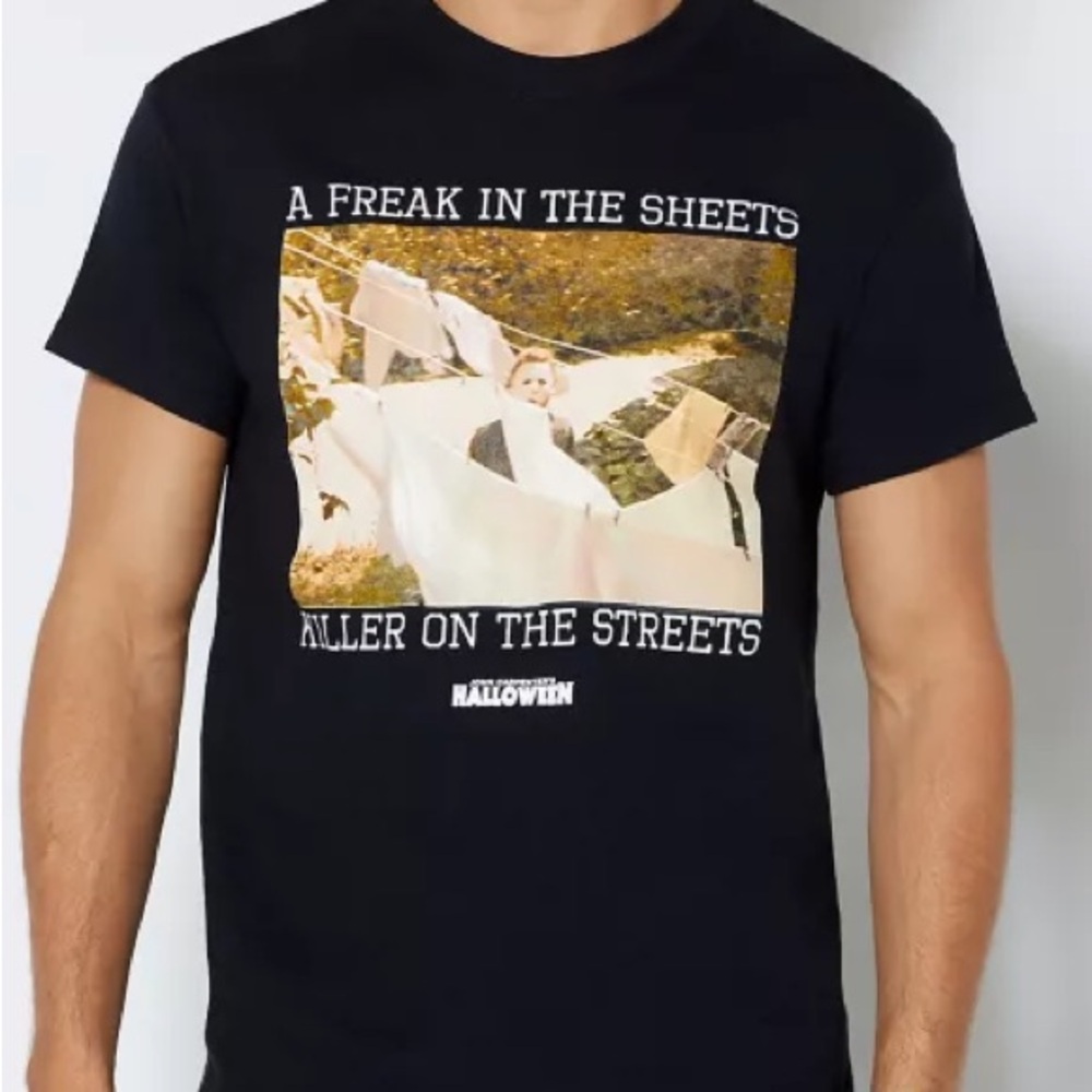 Freak in the Sheets T Shirt - Halloween-SPENCER’S